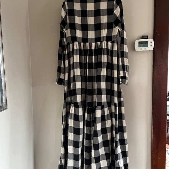Mara Hoffman Gingham Plaid Maxi dress - Picture 2 of 4